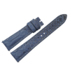 19mm/16mm Blue Python Skin Leather Watch Strap 115/75mm #WT14424