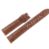 17mm/16mm Light Brown Buttero Leather Watch Strap 125/75mm #WT14432