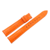 16mm/14mm Matte Orange Crocodile Skin Leather Watch Strap for Cartier Tank Must Small / Tank Louis Small / Ronde 29mm 115/75mm #WT14441