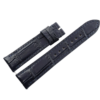 20mm/18mm Navy Blue Genuine CROCODILE Skin Leather Watch Strap #WT14451