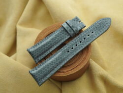 Gray Sea Snake Leather Watch Strap - CUSTOM MADE SERVICE CT3280