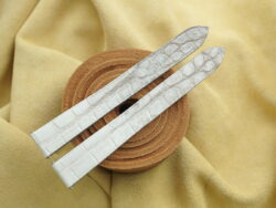 High Grade Himalaya Crocodile Leather Deployment Strap For Cartier Tank Solo, Large Model - CUSTOM MADE SERVICE CT3282