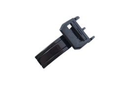 Replacement Black Deployment Clasp 18mm for IWC