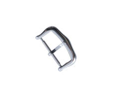 Replacement Silver Plated Tang Buckle for Cartier