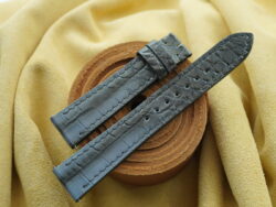 High Grade Periwinkle Blue Crocodile Leather Watch Strap - CUSTOM MADE SERVICE CT3298
