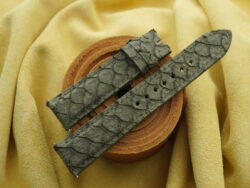 Olive Green Carp Fish Skin Leather Watch Strap For Cartier Tank Solo, Tank Must, Tank Louis - CUSTOM MADE SERVICE CT3310