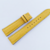 19mm/16mm Yellow Pebbled Calf Leather Watch Strap for Cartier Must Large / Cartier Louis Large #WT14417