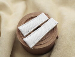 Off White Lizard Leather Deployment Strap For Rolex Daytona - CUSTOM MADE SERVICE CT3334