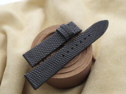 Black Lizard Leather Watch Strap - CUSTOM MADE SERVICE CT3336