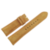 23mm/20mm Mustard Suede Leather Watch Strap for Cartier Tank SOLO XL #WT14494