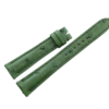 20mm/16mm Green Ostrich Belly Leather Watch Strap 135/85mm #WT14510